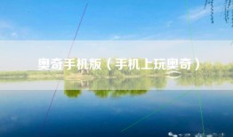 奥奇手机版（手机上玩奥奇）